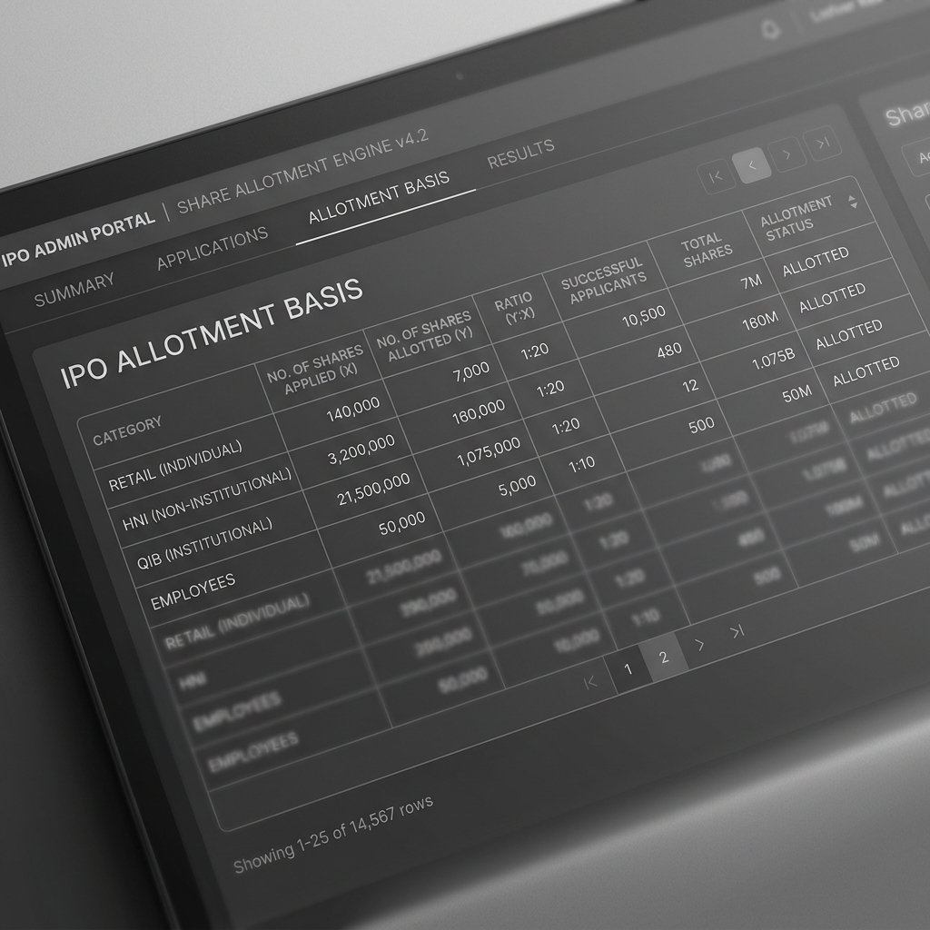 IPO Allotment Engine